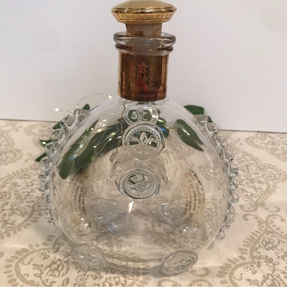 Vintage Remy Martin Louis XIII Cognac Baccarat Crystal Decanter Empty Bottle - Picture 3 of 17